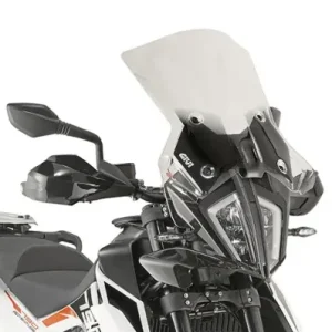 Cupolino Givi 7710DT trasparente per KTM 390 dal 2020 e 790/890 Adventure fino 2022- Spedito Oggi