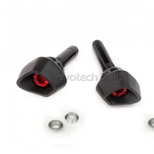 Pagamento Sicuro Tamponi paratelaio ammortizzati Evotech per Kawasaki Z900 e Z900 RS 17-24-Arancio