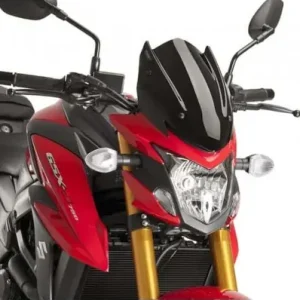 Consegna Rapida Cupolino Puig Naked nero per Suzuki GSX-S 750 dal 2017-