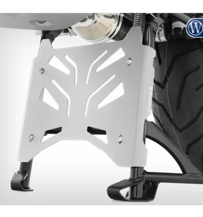 Must-Have Piastra Wunderlich per cavalletto centrale su BMW R1200 GS e R1250 GS/ADV-Argento
