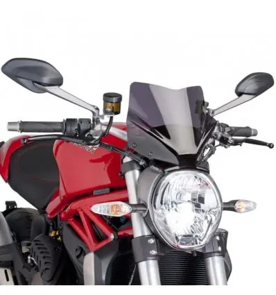 Cupolino Puig Naked Sport fumè scuro per Ducati Monster Varie cilindrate- Professionale