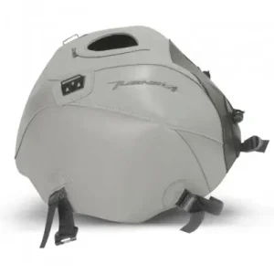 Copriserbatoio Bagster per Aprilia Tuono V4 1000 11-14 in similpelle grigio chiaro e antracite- Scelto Dai Clienti