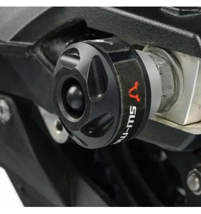 Tamponi Sw-Motech protezione forcellone per Triumph 800 e 800 XC/XR dal 2010- Quantità Limitata