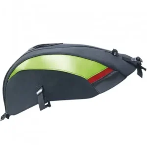 Ultime Pezzi Copriserbatoio Bagster per BMW S1000RR fino 2014 in similpelle nero opaco, oro e rosso-