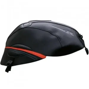 Copriserbatoio Bagster per Suzuki GSX-R 1000 07-08 in similpelle nero, arancio e antracite- Popolare