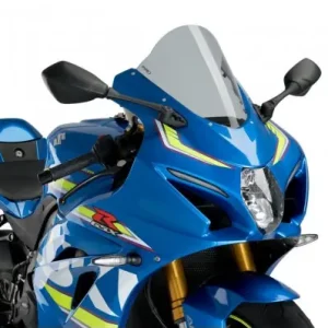 Saldi Cupolino Puig R-Racer per Suzuki GSX-R 1000 dal 2017 fumè chiaro-