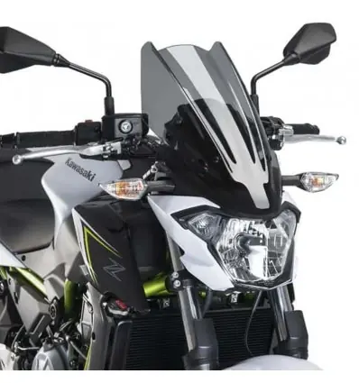 Miglior Prezzo Cupolino Puig Naked Touring per Kawasaki Z650 dal 2017, fumè scuro-