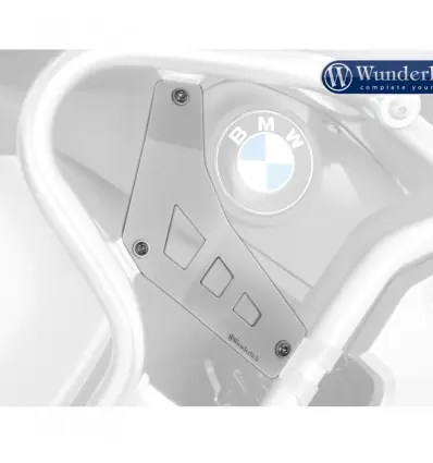 Placche di rinforzo Wunderlich per paramotore su BMW R1250 GS Adventure-Argento Scelto Dai Clienti
