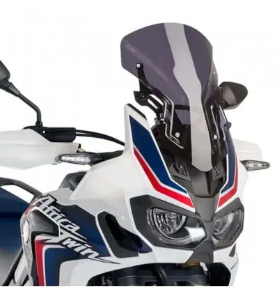 Cupolino regolabile Puig Touring-Racing per Honda CRF 1000L Africa Twin dal 2016, fume scuro- Miglior Prezzo