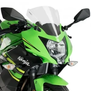 Cupolino Puig Racing per Kawasaki Ninja 125 dal 2019, trasparente- Occasione