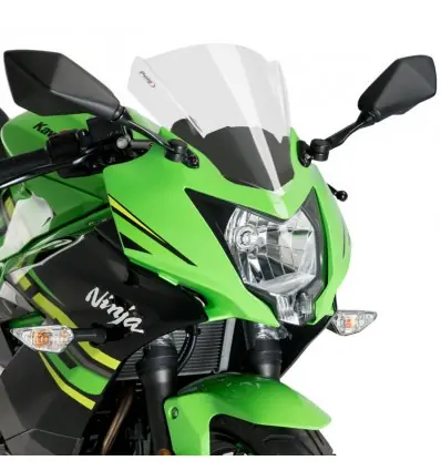 Cupolino Puig Racing per Kawasaki Ninja 125 dal 2019, trasparente- Occasione