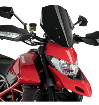 Ultimissimo Modello Cupolino Puig Naked per Ducati Hypermotard 950 dal 2019 nero-