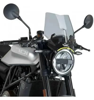 Scelto Dai Clienti Cupolino Puig Naked per Husqvarna Vitpilen 701 fume chiaro-