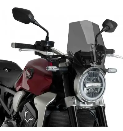 Offerta Limitata Cupolino Puig Naked fumè scuro per Honda CB 650R e CB 1000R-