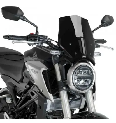 Ultimissimo Modello Cupolino Puig Naked per Honda CB125R e CB300R nero-