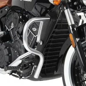 Spedizione Espresso Paramotore Hepco & Becker cromato per Indian Scout/Sixty dal 2015-