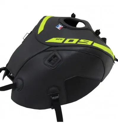 Copriserbatoio Bagster per Yamaha MT-09 e MT-09 SP nero opaco e giallo- Compra Oggi Stesso