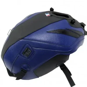 Professionale Copriserbatoio Bagster per Yamaha MT-07 dal 2018 in similpelle blu e nero-
