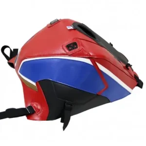 Promozione Copriserbatoio Bagster per Honda CBR 1000 RR dal 2017 in similpelle blu, bianco e rosso-