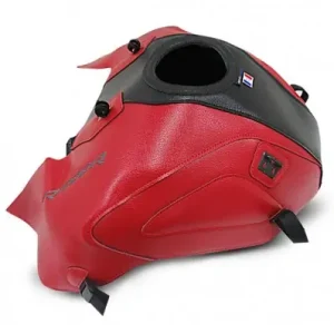 Copriserbatoio Bagster per BMW R1200R dal 2015 in similpelle nero e rosso corsa- A Buon Prezzo