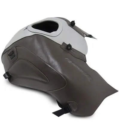 Copriserbatoio Bagster per BMW R1200R dal 2015 in similpelle argento, nero e piombo- Sconto