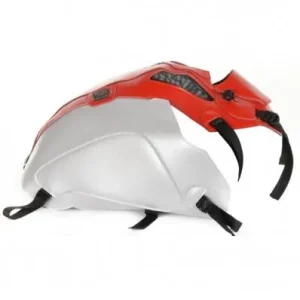 Copriserbatoio Bagster per BMW R1200 GS ADV dal 2014 in similpelle rosso e argento- Miglior Prezzo