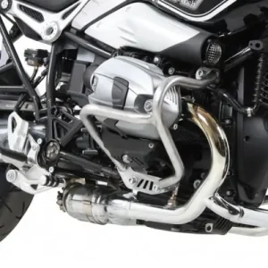 Spedizione Espresso Paramotore cromato Hepco & Becker per Yamaha XVS 1100 Drag Star Classic 92-02-