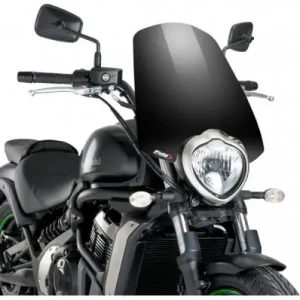 Cupolino Puig Naked per Kawasaki Vulcan S nero- Professionale