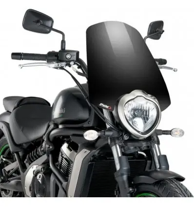 Cupolino Puig Naked per Kawasaki Vulcan S nero- Professionale