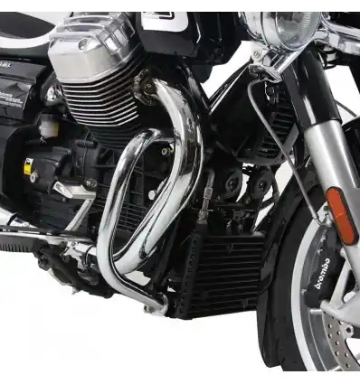 Popolare Paramotore cromato Hepco & Becker per Moto Guzzi California 1400 Eldorado/Audace-