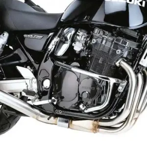 Spedito Oggi Paramotore cromato Hepco & Becker per Suzuki GSX 750 98-03-