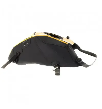 Ordina Subito Copriserbatoio Bagster per Suzuki GSR 750 11-16 in similpelle nero opaco e giallo surf-
