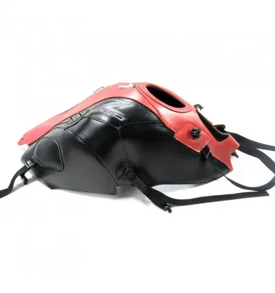 Copriserbatoio Bagster per Kawasaki Z1000 dal 2014 in similpelle vermiglio madreperla e nero- Affare