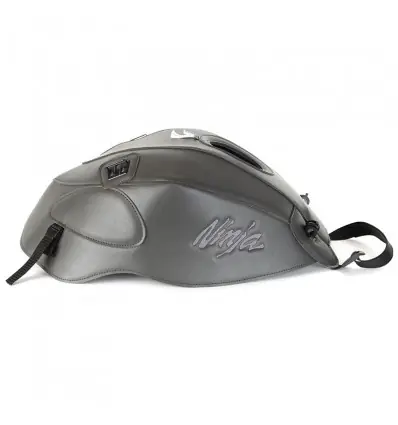 Novità Copriserbatoio Bagster per Kawasaki ZX300 R Ninja e Z300 in similpelle grigio cielo-