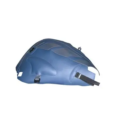 Offerta Limitata Copriserbatoio Bagster per BMW R850R e R1150R 03-06 in similpelle blu notte e antracite-