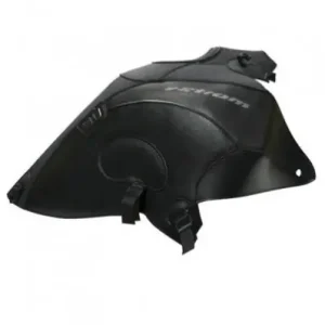 Copriserbatoio Bagster per Suzuki V Strom DL 650 11-14 in similpelle nero opaco e nero- Affare
