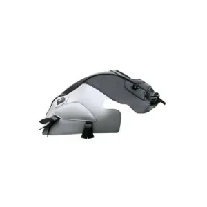 Quantità Limitata Copriserbatoio Bagster per BMW R1200GS 04-07 in similpelle nero e grigio chiaro-