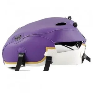 Copriserbatoio Bagster per Triumph Bonneville T100/SE, Scrambler e Thruxton dal 2008 viola, bianco e oro- Affare