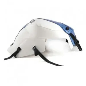 Copriserbatoio Bagster per BMW F800R 12-14 in similpelle azzurro e bianco- Saldi