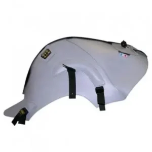 Consegna Rapida Copriserbatoio Bagster per BMW F800S e F800ST 06-12 in similpelle nero e grigio chiaro-