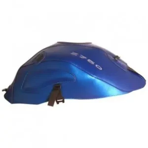 Copriserbatoio Bagster per Kawasaki Z750 e Z750 S 04-06 in similpelle azzurro perlato- Nuova Collezione