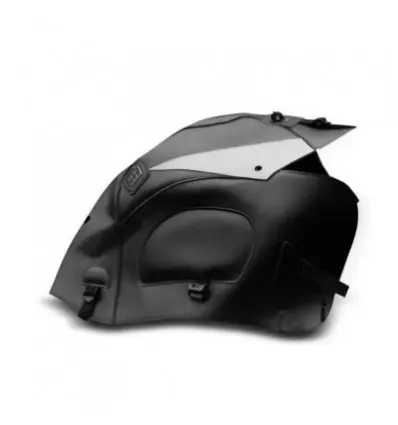 Copriserbatoio Bagster per Honda XL 1000 V Varadero 99-11 in similpelle nero e triangolo antracite- Occasione