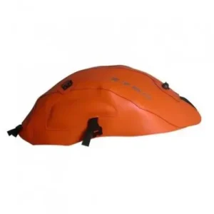 Copriserbatoio Bagster per Kawasaki Z750 e Z750 S 04-06 in similpelle arancione- Non Perdere