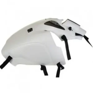 Prezzo Di Fabbrica Copriserbatoio Bagster per BMW R1200 GS ADV dal 2014 in similpelle bianco e argento-