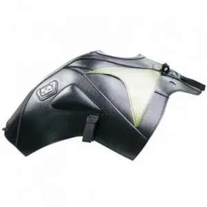 Copriserbatoio Bagster per Honda CBF600 S 04-11 in similpelle nero con deco verde oliva- Compra Online