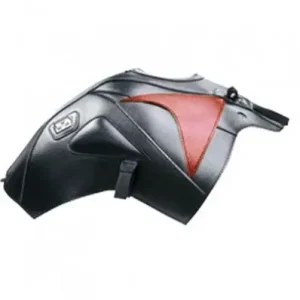 Copriserbatoio Bagster per Honda CBF600 S 04-11 in similpelle nero con deco rosso scuro- Offerta