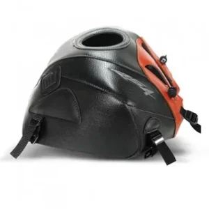 Saldi Copriserbatoio Bagster per Aprilia RS4 125 dal 2013 in similpelle nero e persico-
