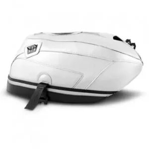 Copriserbatoio Bagster per Ducati Monster 848, 1098, 1198 07-13 in similpelle argento deco nero grigio acciaio- Promozione Esclusiva