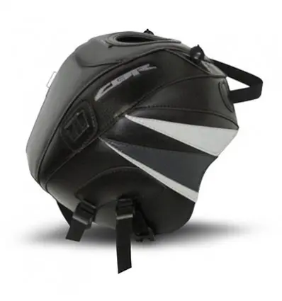 Occasione Imperdibile Copriserbatoio Bagster per Honda CBR 125 e 250 11-14 in similpelle nero, grigio chiaro e antracite-