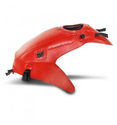 Occasione Imperdibile Copriserbatoio Bagster per Honda Crossrunner 11-14 in similpelle rosso scuro-